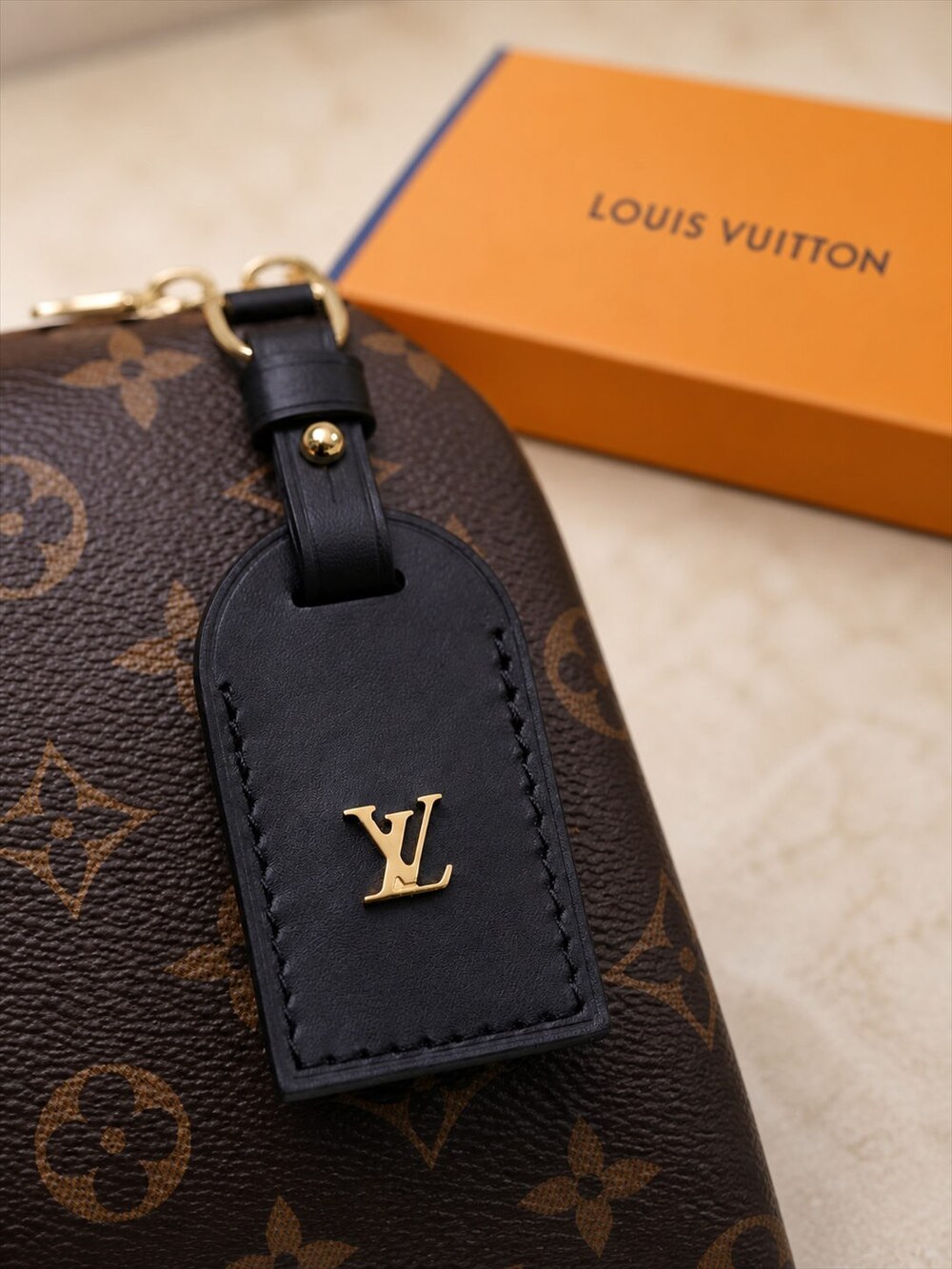 Louis Vuitton Petite Malle Souple Monogram Canvas Handle Bag - Picture 7 of 9